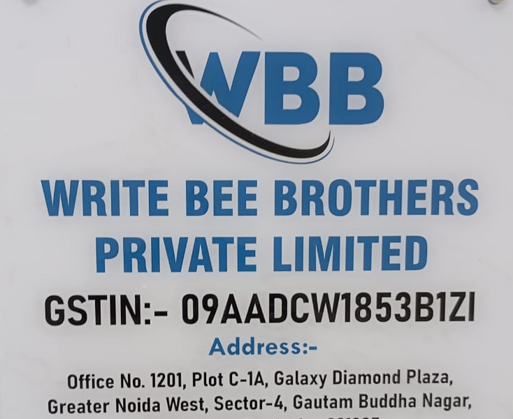 Receptionist/Front Office Executive (write be brothers Pvt LTD) ( salary 12k to 15 k )