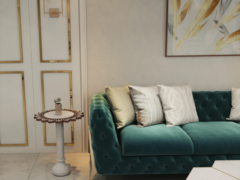 Sun flower Side table