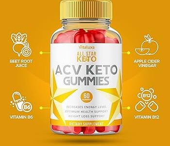 All Star Keto ACV Gummies | Natural ACV Support for Energy & Fat Burn