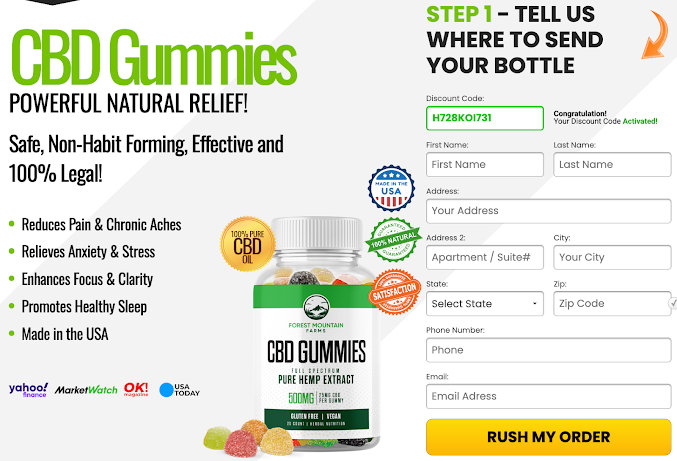 Forest Mountain Farms CBD Gummies – Natural Hemp Wellness Support You Can Trust