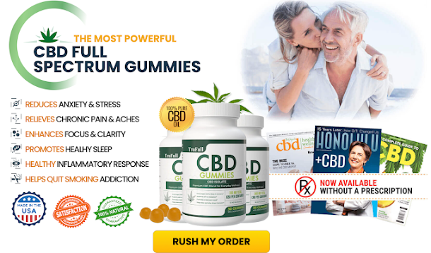 TruFULL CBD Gummies Plant-Based Stress Support