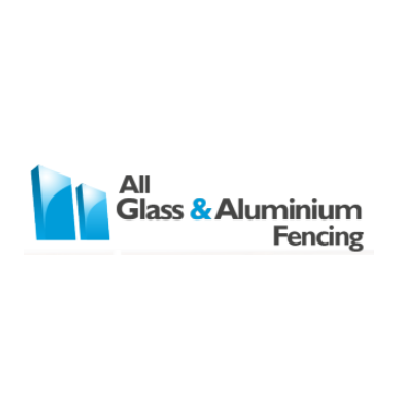 All glass and aluminium fencing