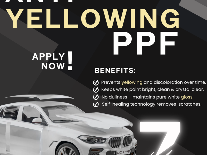 UC PPF Providing Premium Paint Protection Film for Life-Time Shine